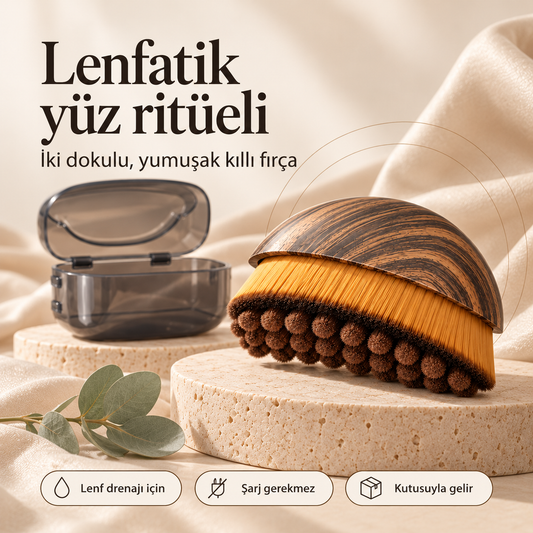 Lenf Drenaj Masaj Fırçası, Çene ve Yüz Şekillendirme Aleti