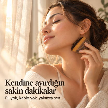 Lenf Drenaj Masaj Fırçası, Çene ve Yüz Şekillendirme Aleti