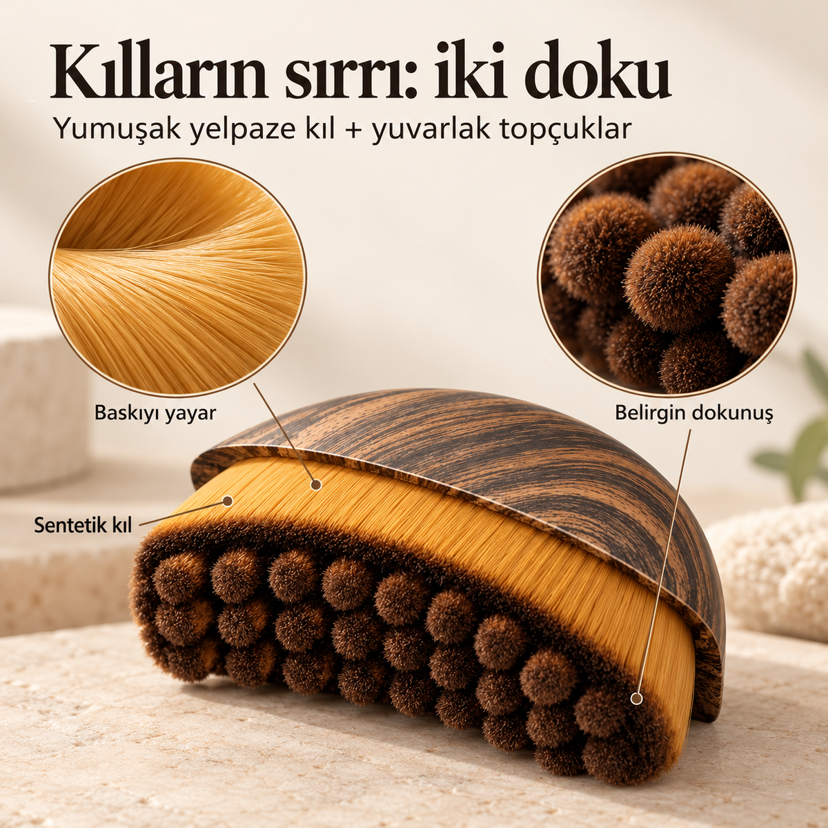 Lenf Drenaj Masaj Fırçası, Çene ve Yüz Şekillendirme Aleti