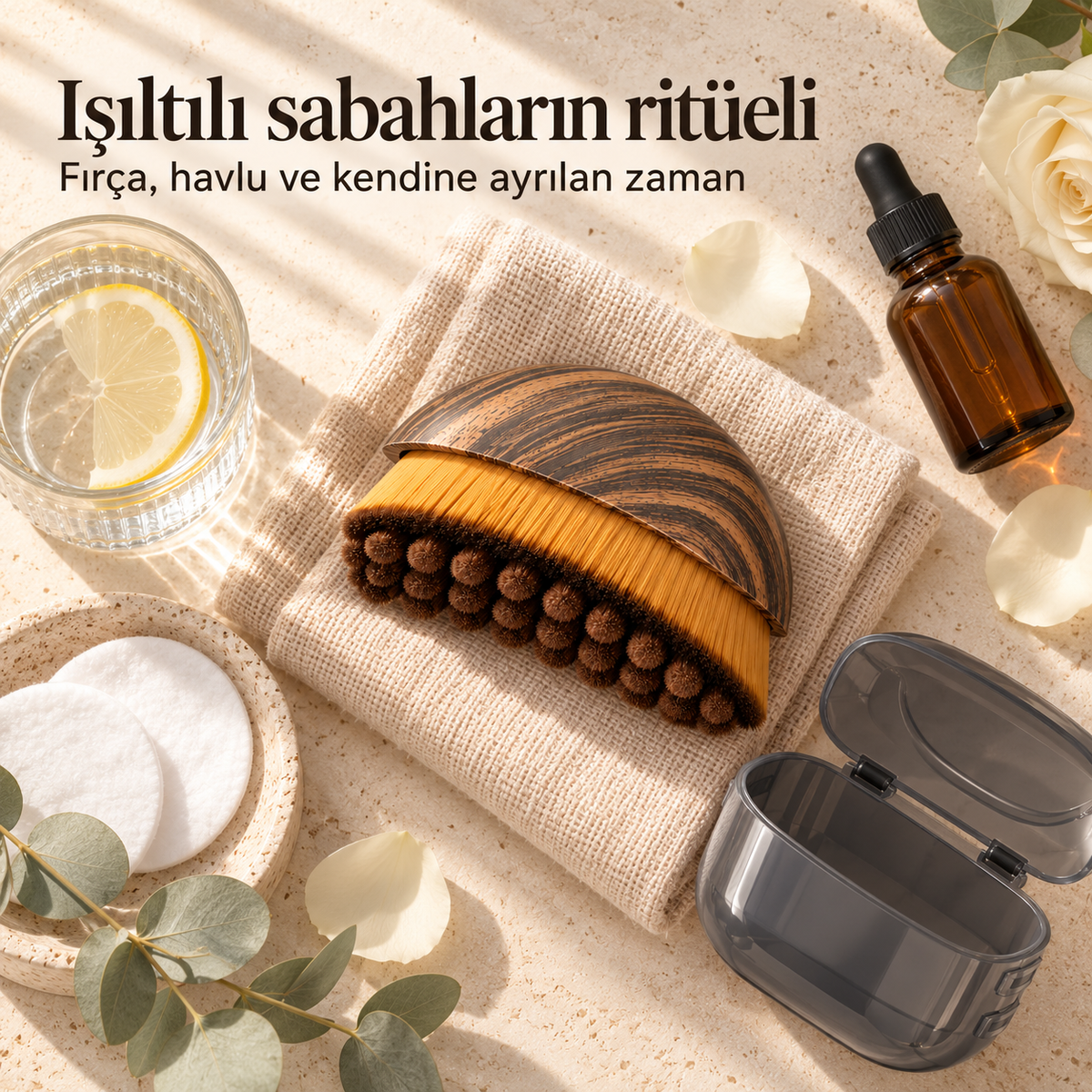 Lenf Drenaj Masaj Fırçası, Çene ve Yüz Şekillendirme Aleti