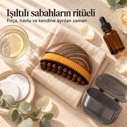 Lenf Drenaj Masaj Fırçası, Çene ve Yüz Şekillendirme Aleti